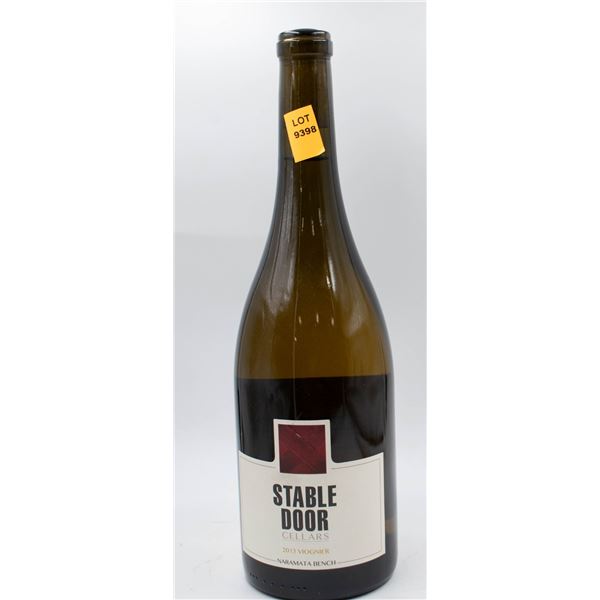 2013 STABLE DOOR CELLARS VIOOGNIER 750ML 13.9%
