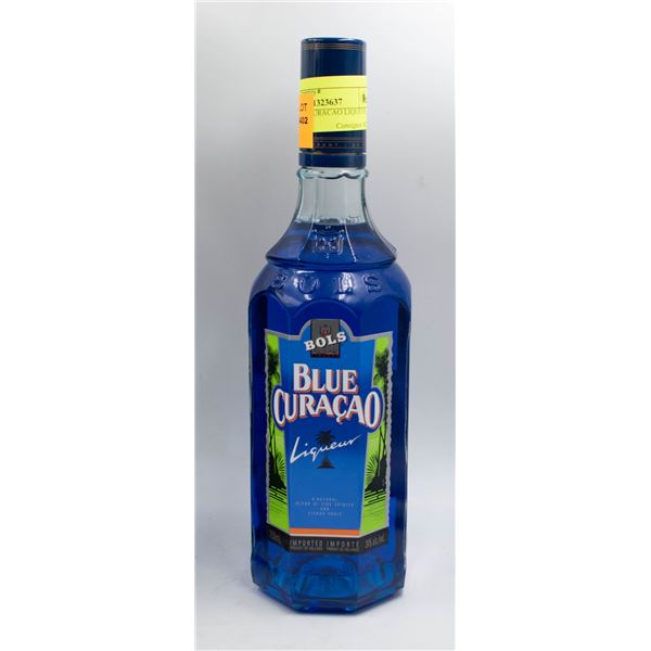 BOLS BLUE CURACAO LIQUEUR 750ML 24%