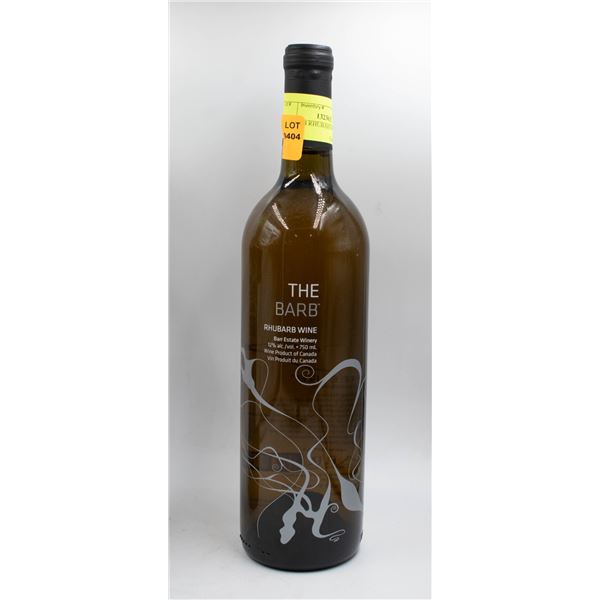 THE BARB RHUBARB WINE 12% 750ML
