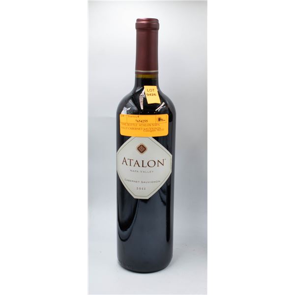 750ML BOTTLE  ATALON NAPA VALLY CABERNET SAUVIGNON