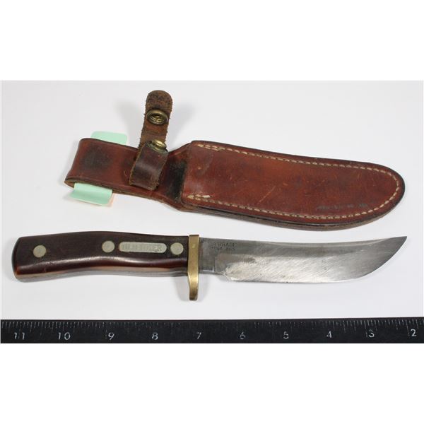 1973 OLDTIMER SCHRADE USA 165 KNIFE W/ SLEEVE — image 19