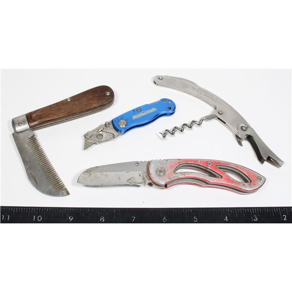 LOT OF POCKET KNIVES COMB BOTTLE OPENER — image 21