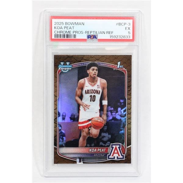2025 BOWMAN KOA PEAT CHROME PROS REPTILIAN REF 5 — image 36