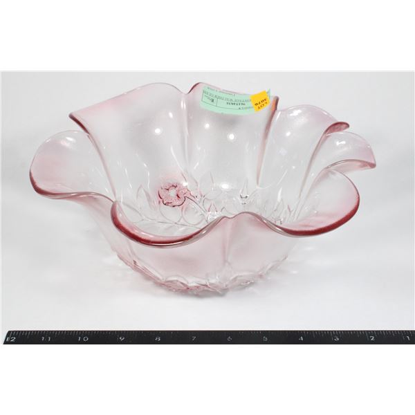 ROSELLE VINTAGE WALTHER GLASS BOWL