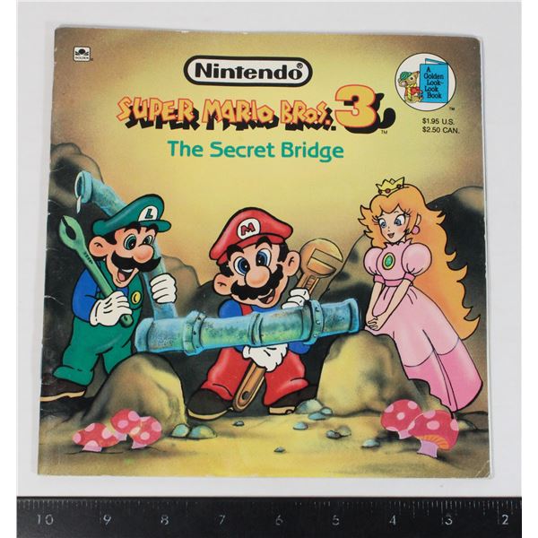 VINTAGE NINTENDO SUPER MARIO BROS 3 THE SECRET BRIDGE