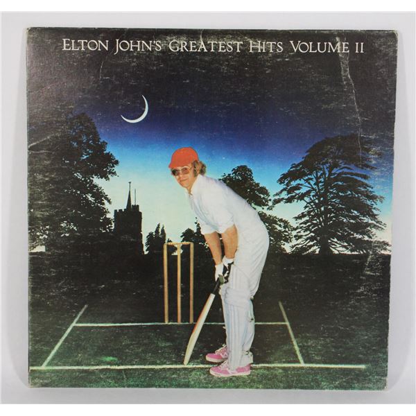 ELTON JOHNS GREATEST HITS VOLUME 2 VINYL RECORD