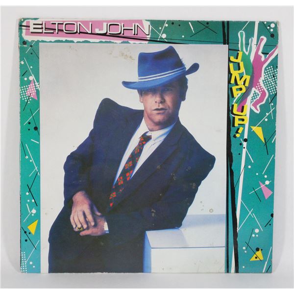 ELTON JOHNS JUMP UP GREAT CONDITION VINYL RECORD