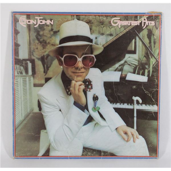 ELTON JOHN GREATEST HITS VINYL RECORD