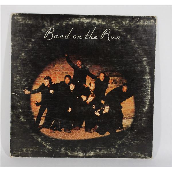 BAND ON THE RUN PAUL MCCARTNEY & WINGS VINYL