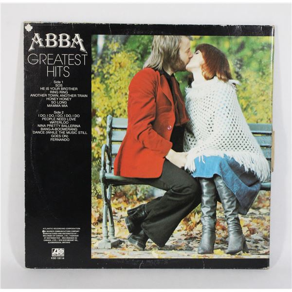 ABBA GREATEST HITS GREAT CONDITION VINYL RECORD