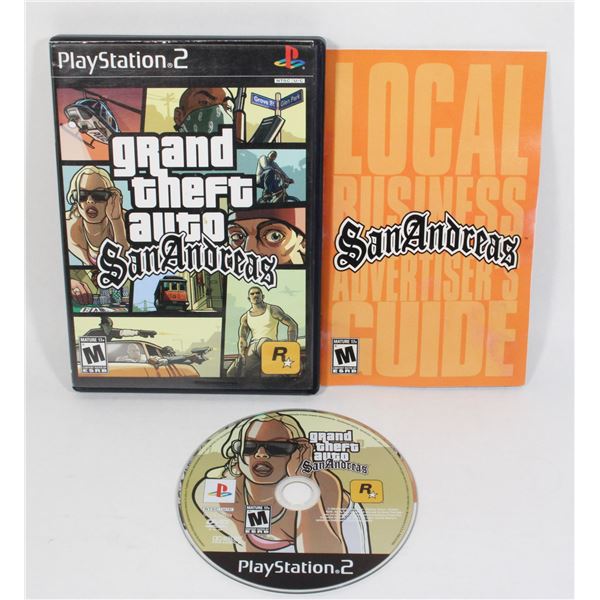 GTA SAN ANDREAS PS2