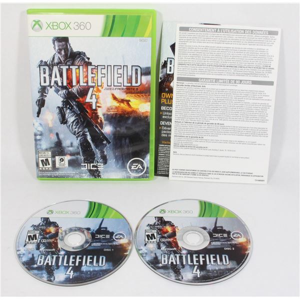 BATTLEFIELD 4 XBOX 360