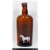 Image 1 : VINTAGE WHITE HORSE DISTILLERS BOTTLE 1940’s-1950’