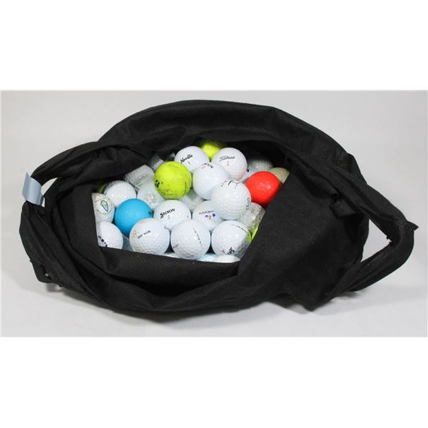 BAG OF GOLF BALLS ASSORTED