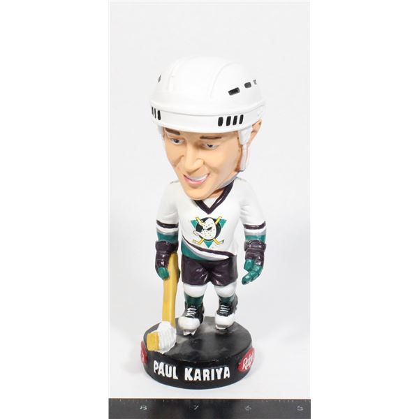VINTAGE PAUL KARIYA ANAHEIM MIGHTY DUCKS BOBBLEHEAD