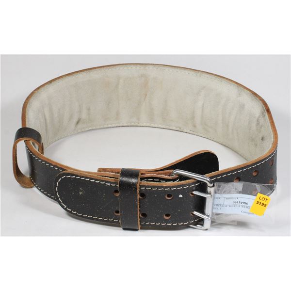 VINTAGE WEIDER WEIGHTLIFTING BELT