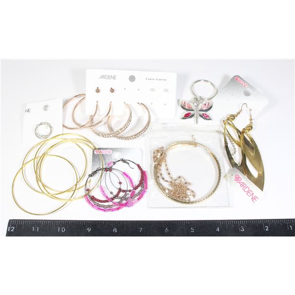 LOT OF MOSTLY NEW JEWELRY