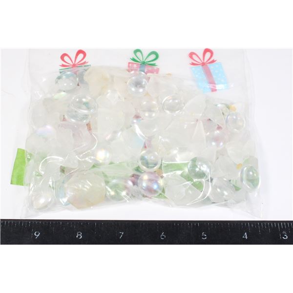 BAG OF POLISHED SEA GLASS