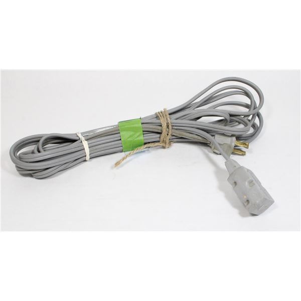 15’ LONG WORKING GREY EXTENSION CORD