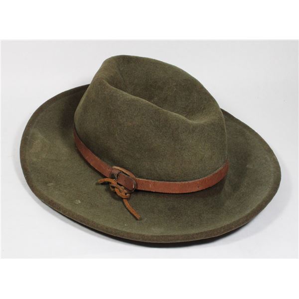 VINTAGE DORFMAN PACIFIC OUTBACK FEDORA HAT