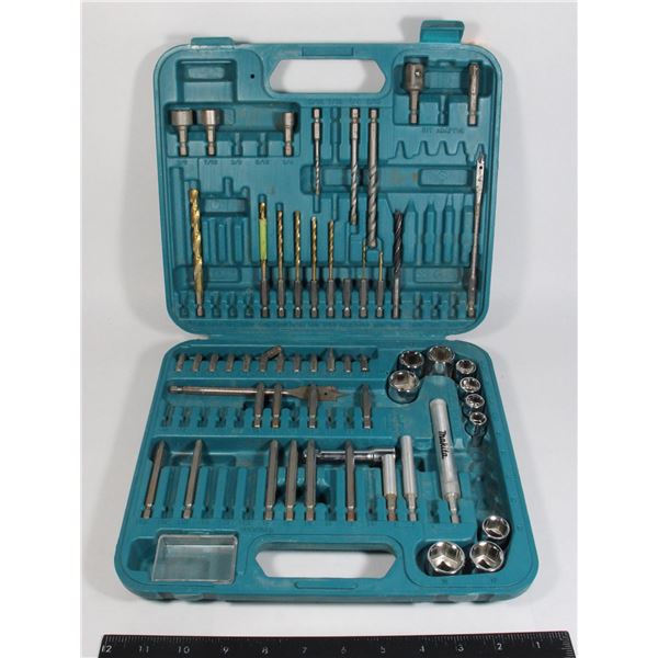 MAKITA  DRILL AND SCREW BIT KIT, SET INCOMPLETE