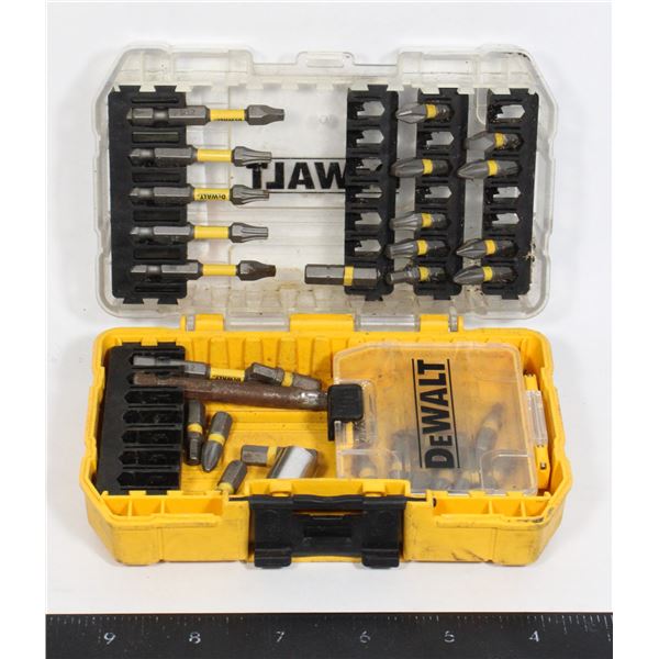 DEWALT TOUGHCASE+ BITS SET INCOMPLETE