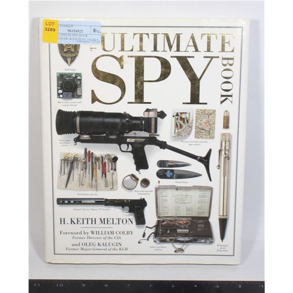 THE ULTIMATE SPY BOOK HARDCOVER WITH DUST JACKET