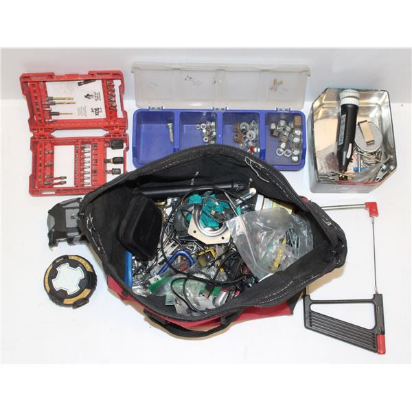 TOOL BAG WITH MISC TOOLS
