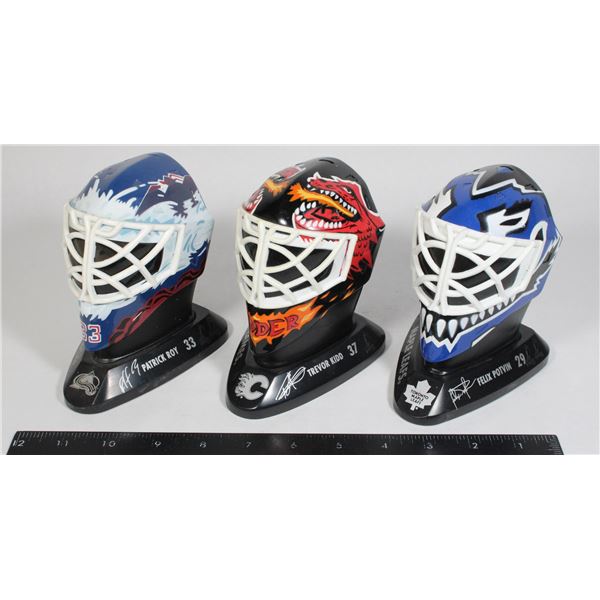 1996 MCDONALD'S NHL MINI GOALIE MASKS
