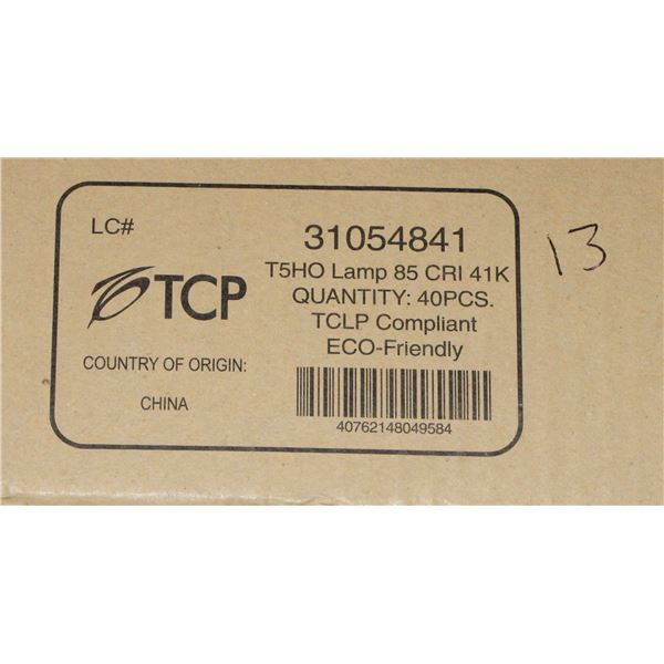 CASE OF 13 LIGHTBULBS T5HO