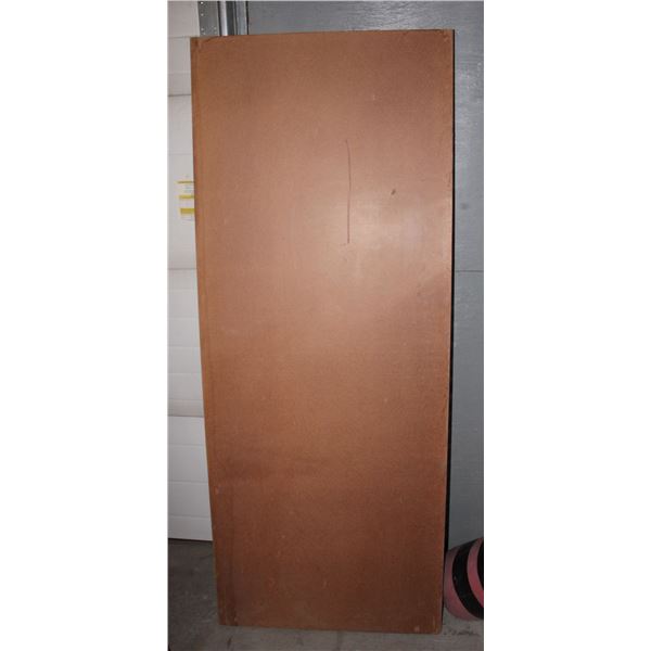32" SOLID CORE DOOR, NO HOLES DRILLED, WOULD MAKE