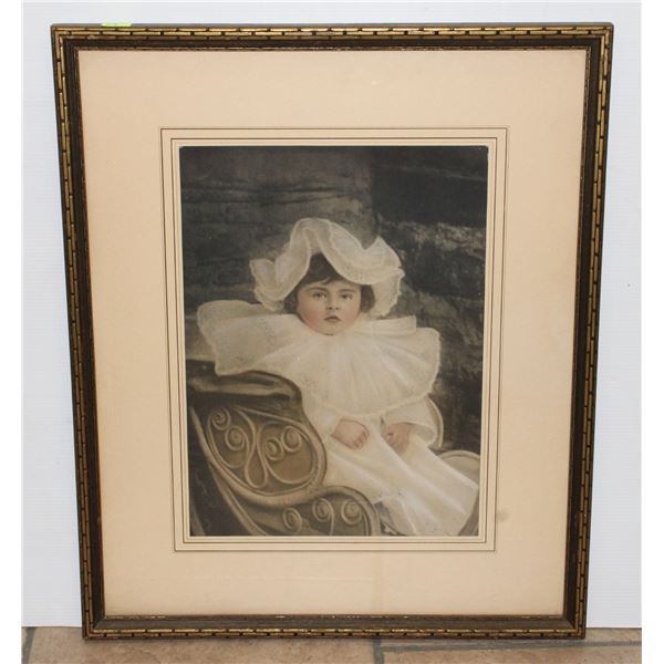 FRAMED PRINT OF DORATHY BY MARY CASSATT