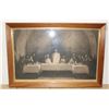 Image 1 : FRAMED PRINT"THE LAST SUPPER" BY PASCAL DAGNAN