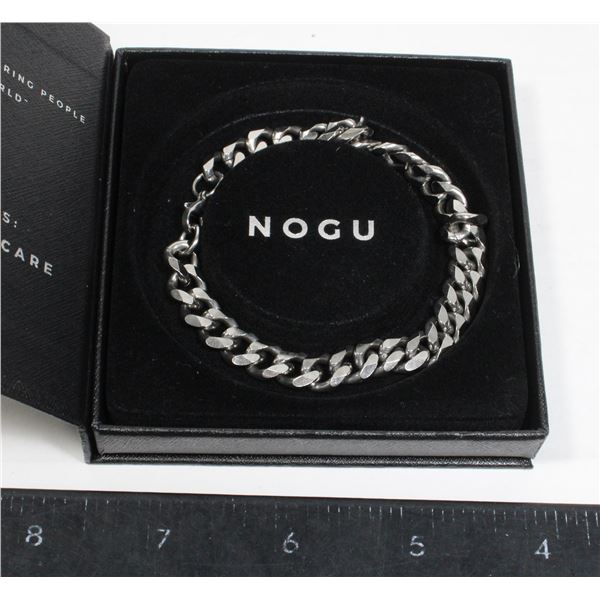 MENS NOGU STAINLESS STEEL JEWELRY IN BOX