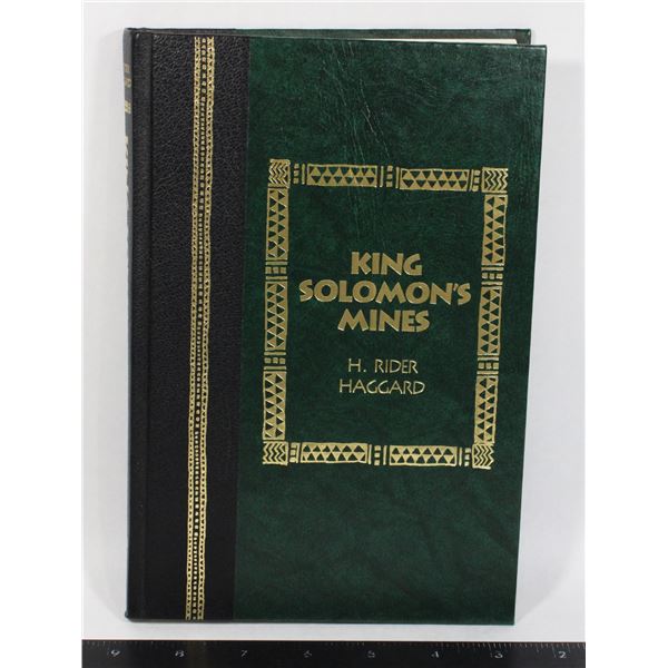 KING SOLOMON'S MINES HARDCOVER BOOK
