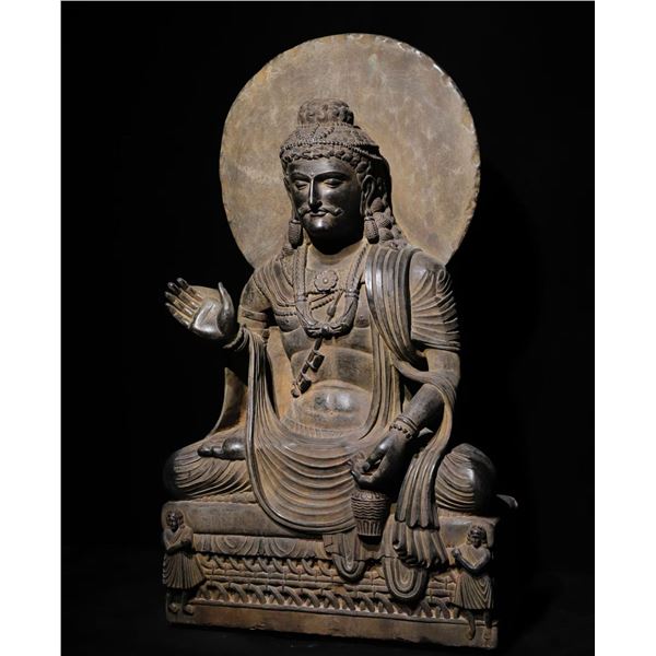 A 5TH-CENTURY GANDHARA STATUE