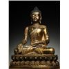 Image 5 : A MING DYNASTY STATUE OF SAKYAMUNI BUDDHA