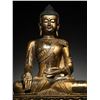 Image 8 : A MING DYNASTY STATUE OF SAKYAMUNI BUDDHA