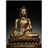 Image 9 : A MING DYNASTY STATUE OF SAKYAMUNI BUDDHA