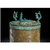 Image 2 : HAN DYNASTY JADE CYLINDER-SHAPED CASKET