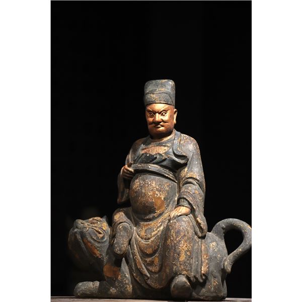 MING DYNASTY NANMU WU CAI SHEN ZHAO GONGMING