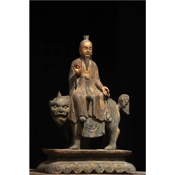 QING DYNASTY NANMU TAIYI JIU KU TIAN ZUN