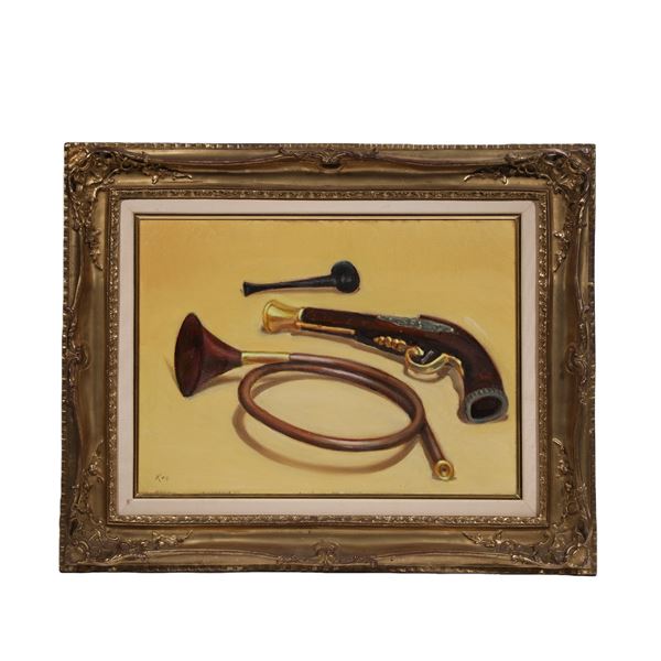 ROBERT KOHL ,(AUSTRIA,1891-1944)ATTRIBUTED TO,OIL ON CANVAS, ORIGINAL PERIOD FRAME