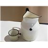 Image 4 : Vintage Enamelware Jug and Cup