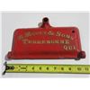 Image 1 : “M.Moody & Sons Terrebonne Que” Cast Iron Toolbox Lid