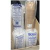 Image 2 : Plastic and paper food storage/take out containers, with some lids
