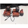 Image 1 : Hilti batterys and chargers, 15.6V, untested