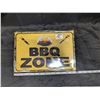 Image 2 : Metal sign, 12x8", BBQ