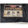 Image 1 : Metal sign, 12x8", Gate sign