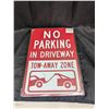 Image 1 : Metal sign, 12x8", No parking